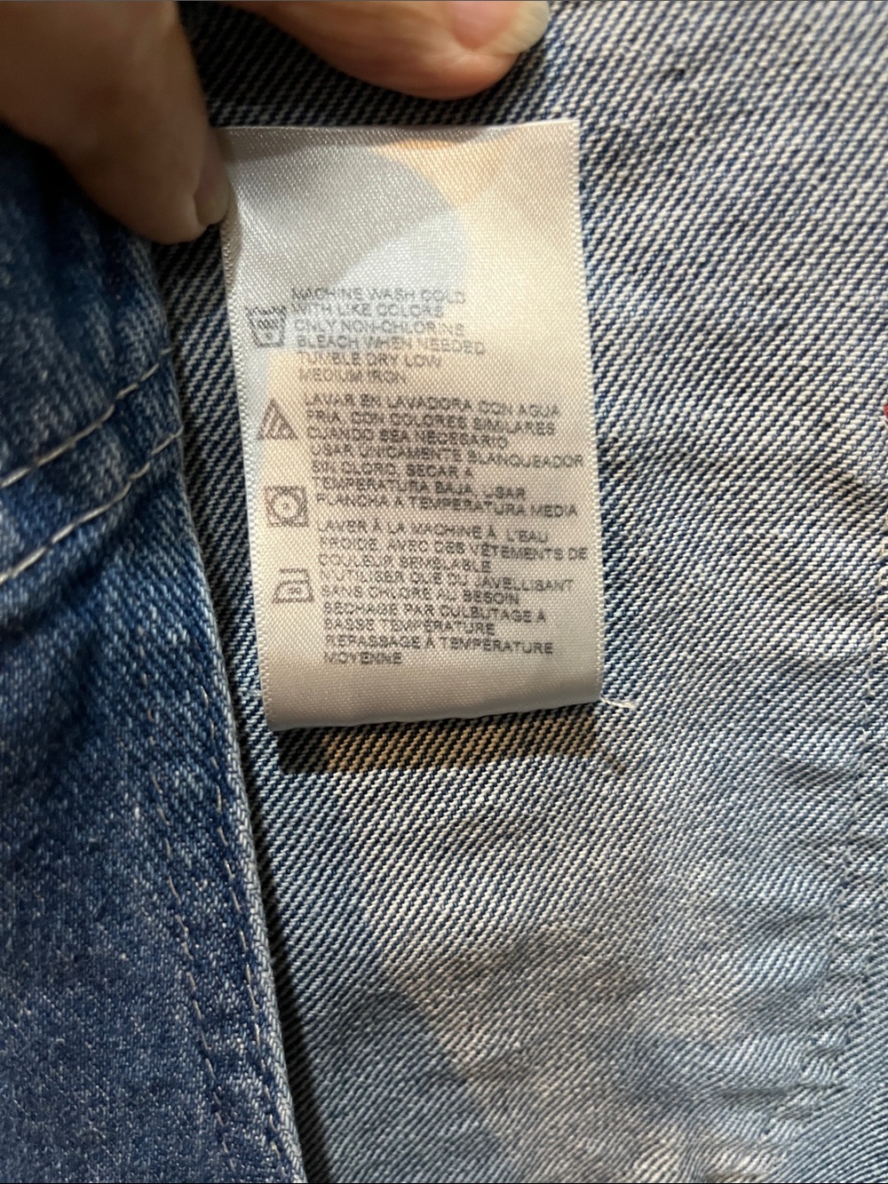 Dickies Blue Relaxed Fit Denim Overalls 42” x 29” - Picture 9 of 9